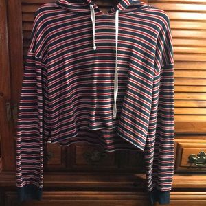 American Eagle cropped hoodie